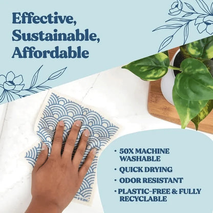 Kitchen Cleaning Dishcloth | 5 Pack