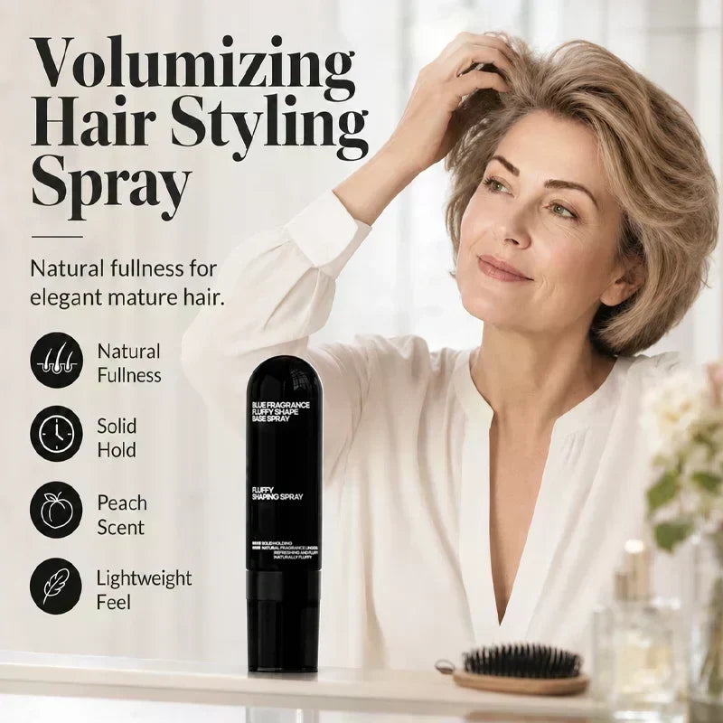 🔥🎁Last Day-Buy 1 Get 1 Free 🔥Fluffy Hair Shaping Spray Long Lasting Volumizing Mist with Peach Fragrance