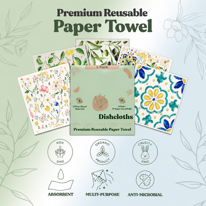 Kitchen Cleaning Dishcloth | 5 Pack